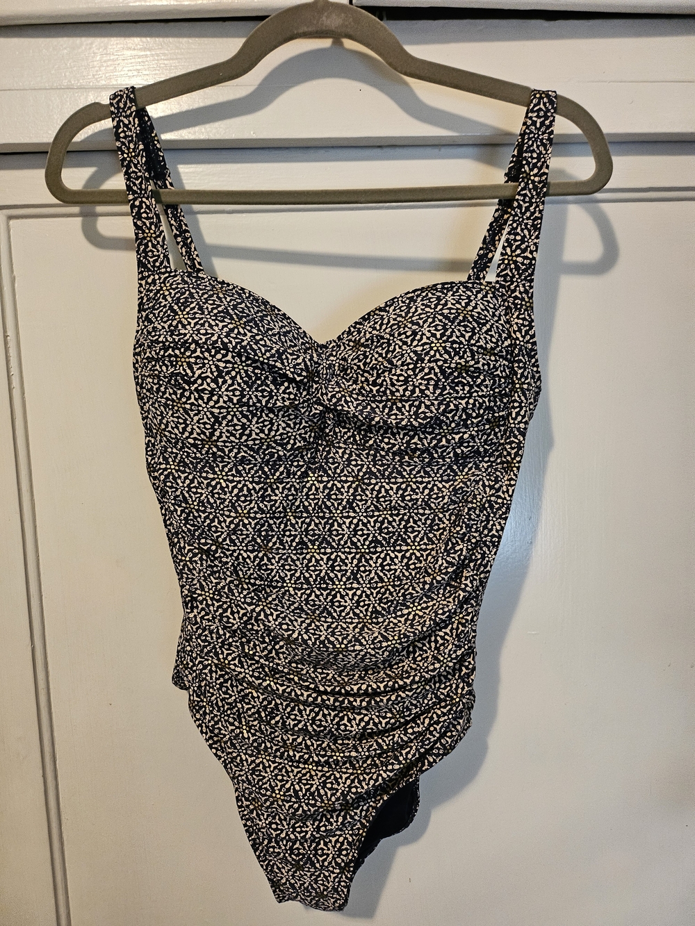 Blue & Gild Swimsuit Size 8